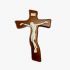Kríž drevený - tmavo hnedý