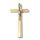 Kríž drevený s lištou – prírodný 20 cm